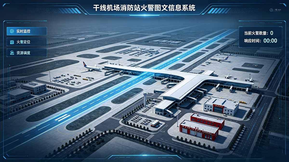 某干线机场消防站火警图文信息系统功能详细设计